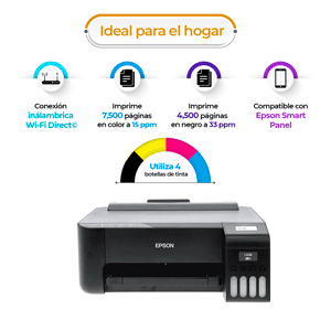 Impresora Epson EcoTank L1250 / Inyección de tinta / Color / WiFi  