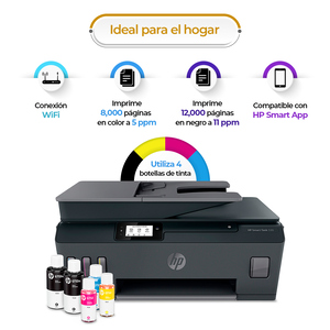 Impresora Multifuncional HP Smart Tank 530 Tinta Continua Color WiFi HP Smart App Dúplex Manual ADF Alimentador Automático